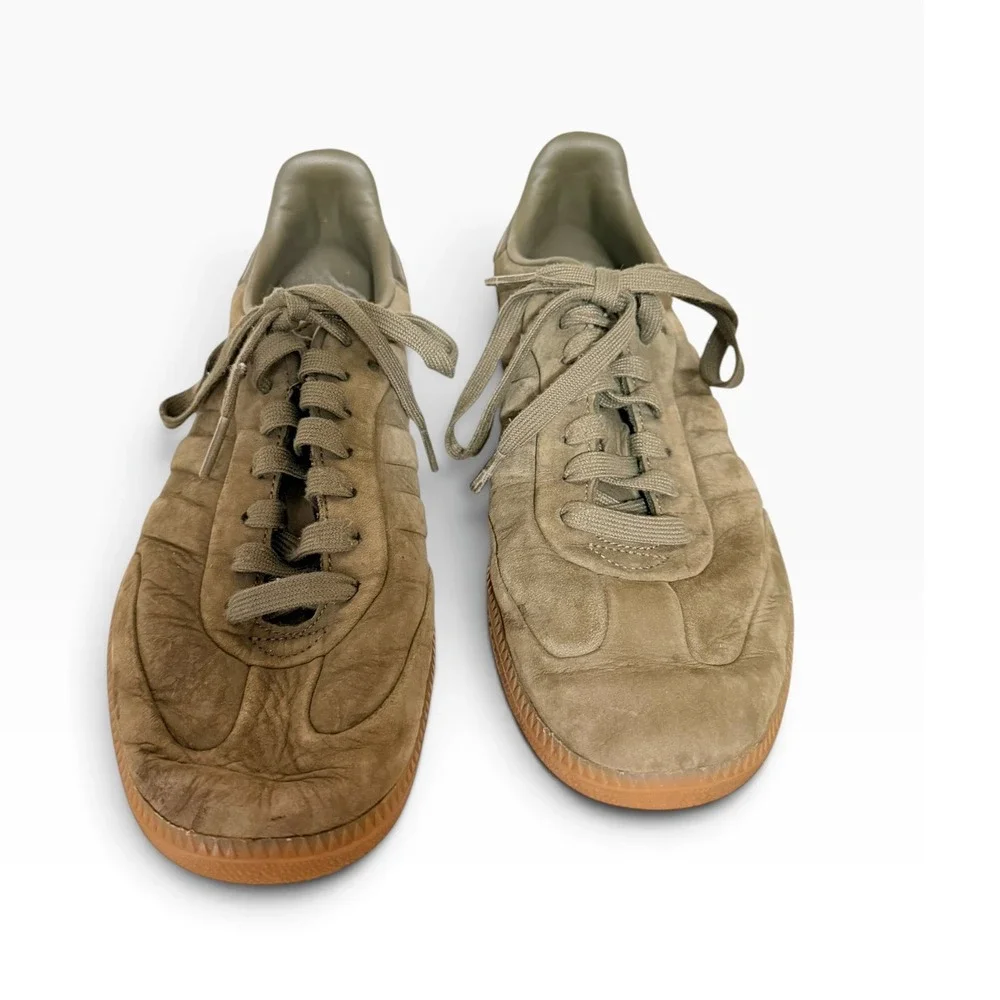 Adidas Samba OG Suede Olive Green strata Gum Sole Sneakers 8.5